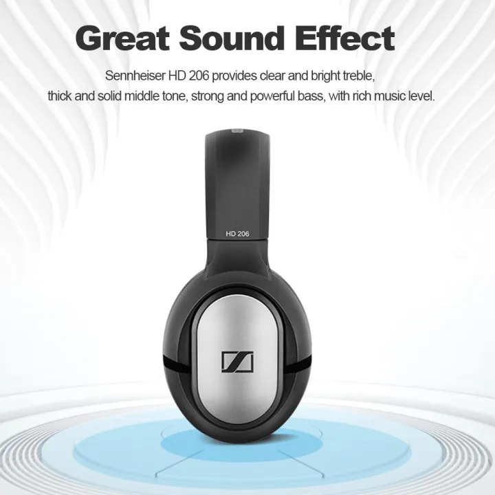 Sennheiser%20HD%20206%20Closed-Back%20Over%20Ear%20Headphones%20-%20Black%20-%20Image%205