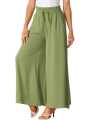 Women's All-Day Comfort Palazzo – Soft Cotton Fabric. 