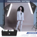 50x70cm Soft Box NO Bulb Photography Softbox Studio Photo Lighting Kit Continuous Light System For Camera With Bulb Accessories. 