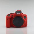 For Canon EOS 750D Silicone Armor Skin Case Body Cover Protector DSLR Camera Bag Rebel T6i. 