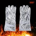 Long Safety Work Heat Resistant Gloves Aluminized Fire Smelting Welding Glove 2022 NEW. 