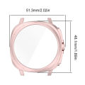For Samsung Galaxy Watch 7 40mm 44mm hard case tempered glass screen protector shockproof anti-drop change to Galaxy Watch Ultra.