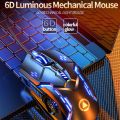 YINDIAO G5 Gaming Mouse Wired Mouse 6D 4Speed DPI RGB Gaming Mouse For Computer Laptop Gaming Mouse. 