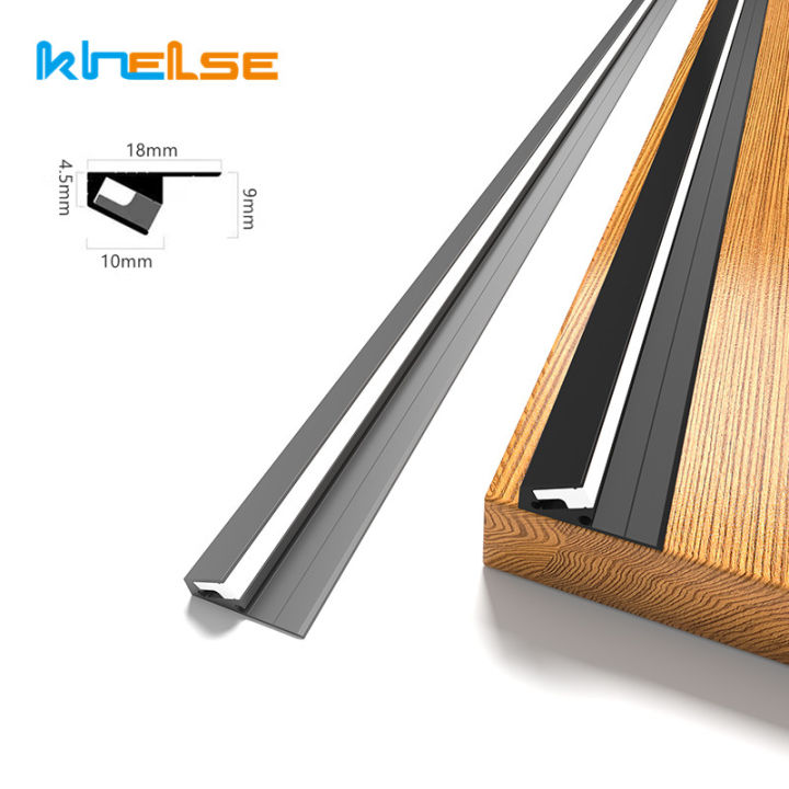 Light layer shelf, linear plane mount, silicone aluminum, 45 degree tilt LED cabinet light, table profile, channel strip light, strip light