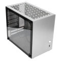 Computer Case Mini Portable Small Case ITX Motherboard Desktop Computer Host Side Transparent Case 110‑240V. 