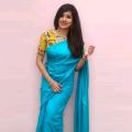 Japani Soft Silk Saree for Women - Sky - Sari - Sari. 