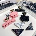 P Family Inverted Triangle Color Alloy Claw Women's 2024 New end Light Luxury High Horsetail Hair Accessories Shark Clip. 