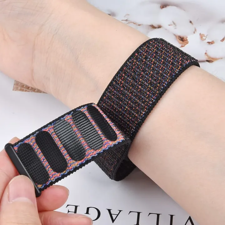 Watch%20Straps%20For%20Redmi%20Watch%203%20Active%20Nylon%20Strap%20Accessories%20Nylon%20Loop%20-%20Image%204