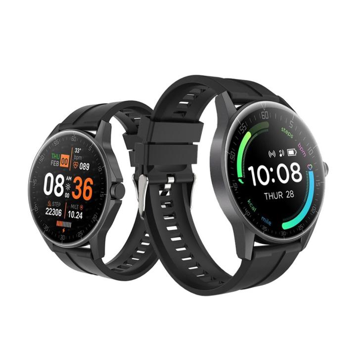 L60 PLUS 1.28inch HD Full Screen Touch Display Smart Watch ITX7 Waterproof Gift Wristwatch Fitness Monitor For Man Woman