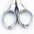 GC Mini Foldable Portable Stainless Steel Scissors 8-Shape Glasses Cut Fishing Line Scissors. 