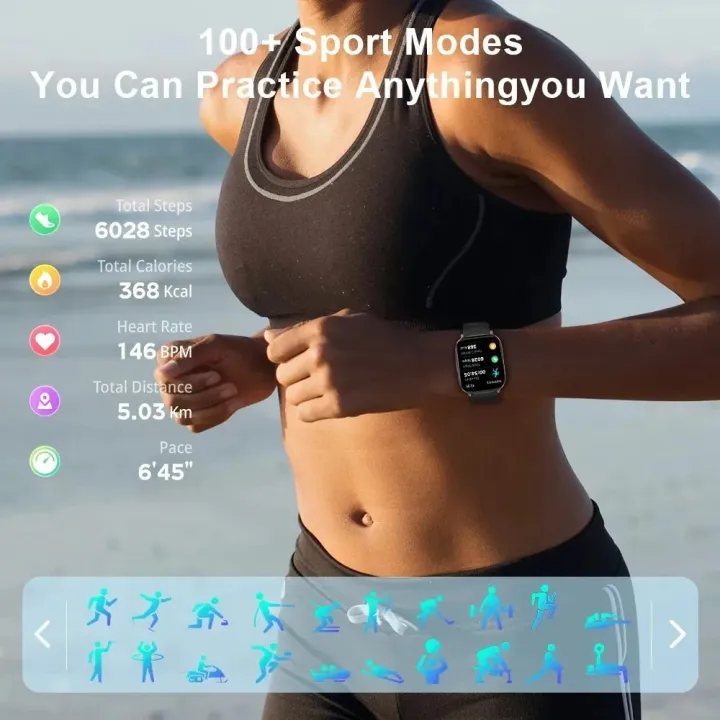 MELANDA%20NEW%202.01%20Inch%20HD%20Touch%20Screen%20Bluetooth%20Call%20Fashion%20Watch%20Health%20Monitoring%20Sports%20Tracking%20Smartwatch%20Android%20IOS%20G127%20-%20Image%204