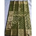 Treditonal Katan Saree For Women'S Without Blouse Pice - Sari. 