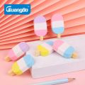 Guangbo Ice cream Eraser Combo of 2 Pcs.