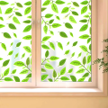 Green Leaf Window Glass Sticker Home & Office Glass Sticker For Window.