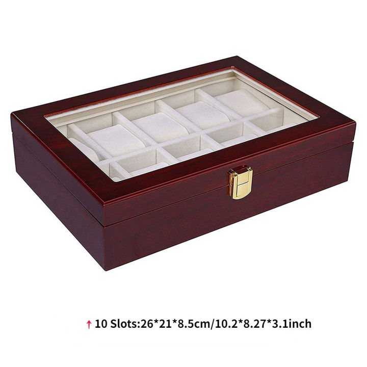 Luxury%20Wooden%20Watch%20Box%201/2/3/5/6/10/12%20Grids%20Watch%20Organizers%206%20Slots%20Wood%20Holder%20Boxes%20for%20Men%20Women%20Watches%20Jewelry%20Display%20-%20Image%207