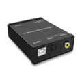 DAC Audio Converter Adapter with Headphone Amplifier USB to Coaxial.
