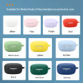 Redmi Buds 6 Play Only Cover Premium Artificial Carrying Cover Shockproof Earbuds Protective Cover Box For Buds Soft Silicone Bluetooth Headphone Cover - Apple Airpods Pro. 
