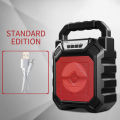 【FUPANG】Bluetooth speaker wireless portable boom box supports microphone input outdoor card large volume quality.
