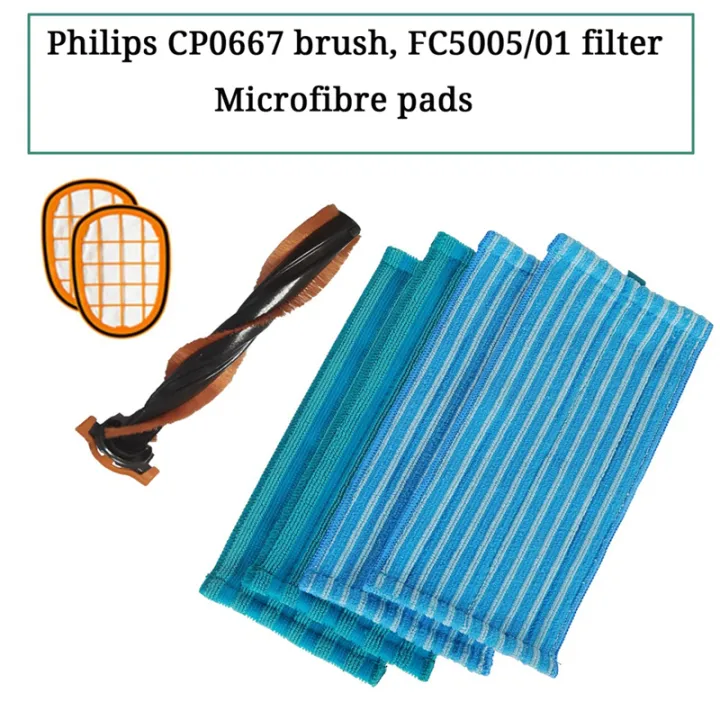 FC5005/01%20Filter%20CP0667%20XV1700%20Microfibre%20Pads%20Accessories%20for%20Philips%20SpeedPro%20Max%20Aqua%20FC6904,%20XC8349,%20XC8347,%20XC8147,%20XC8149%20-%20Image%202