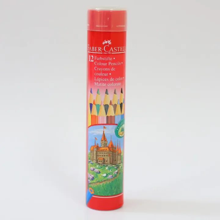Faber-Castell%20Classic%20Color%20Pencils%20(Round%20Tin)%20%20-%2012%20Pcs%20-%20Image%203