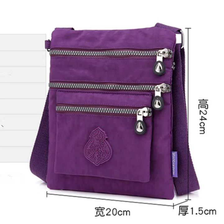New%20women's%20shoulder%20bag%20nylon%20ultra%20light%20multi-layer%20large%20capacity%20Messenger%20bag%202023%20casual%20tablet%20bag%20travel%20bag%20-%20Image%202