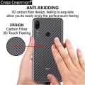 3D Carbon Fiber Back Poly Sticker For Xiaomi Redmi Note 7 PRO / Redmi Note 7s/ Redmi Note 7. 