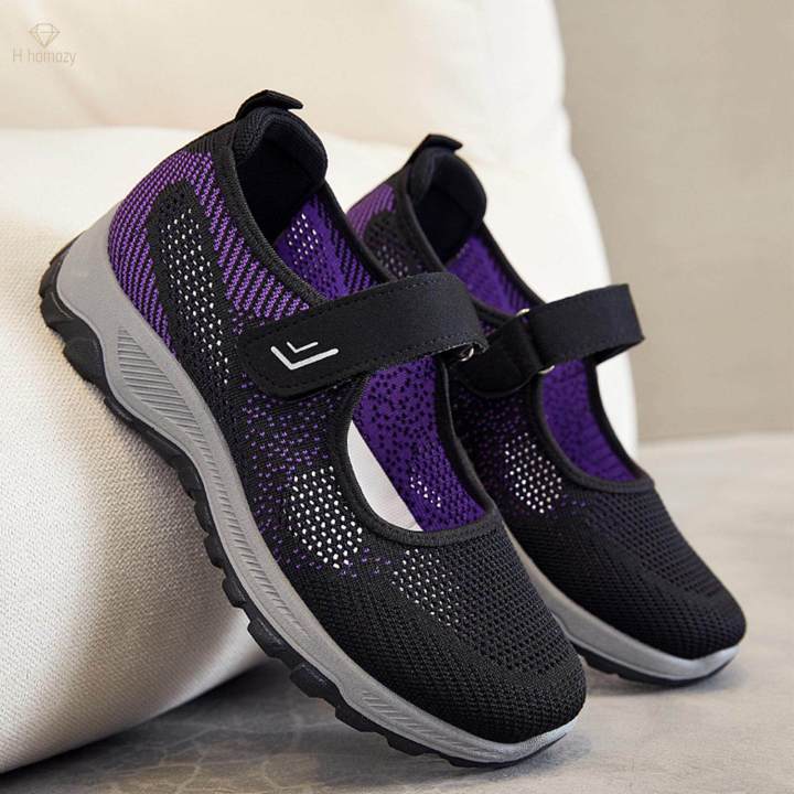 Women%20Mesh%20Sneakers,%20Sports%20Shoes,%20Lightweight%20Flats%20Walking%20Shoe,%20Breathable%20Sneakers,%20for%20Driving,%20Outdoor,%20Short%20Trips%20,%2041%20Black%20-%20Image%204