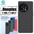 Nillkin ( 1+11R ) ( 1+ACE 2 ) Super Frosted Shield Pro Matte cover case for Oneplus 11R, Oneplus Ace 2 Smartphone Back Cover - Black. 