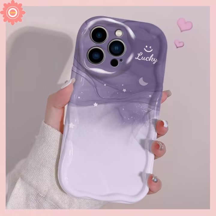 Purple%20Ribbon%20Lucky%20Smiley%20Face%20Case%20For%20Realme%2011%20C53%20C35%20C12%20C15%20C25%20C17%208i%206i%205%209i%205i%207%205s%20C17%20C11%20C55%20C51%20C25s%20C31%20C30%20C21%20C25Y%20C20%20C21Y%20C33%20C3%203D%20Wavy%20Curved%20Edge%20Cover%20-%20Image%203