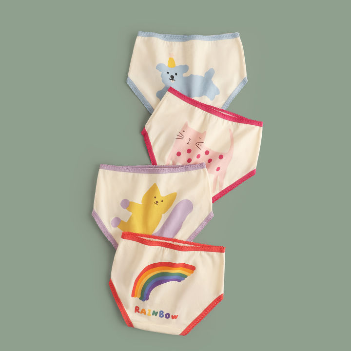 Girls%20panties%20cartoon%20girls%20cotton%20children's%20briefs%20baby%20baby%20lace%20cotton%20breathable%20-%20Image%207