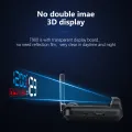 Car HUD Display, HUD Head Up Display High Definition Speedometer Car Safe Driving Computer Speed and Voltage Alarm for All Vehicles, 3D Reflection Display. 