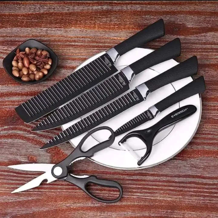 Stainless%20Steel%20Kitchen%20Zepter%20(Black)%20-6%20Pcs%20Set%20-%20Image%202