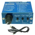 Open CW Keyer MK2 Finished with Aluminum Shell CW Keyer MK2 KIT CW Speed Adjustable From 1 to 999 WPM. 