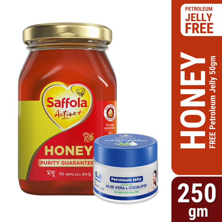 Saffola Honey 250gm (50ml Petroleum Jelly Free)