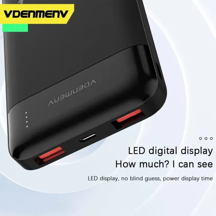 VDENMENV%20DP36%20Power%20Bank%2010000mAh%20Backup%20Charger%202%20Usb%20Ports%20Output%20Micro%20Type%20C%20Input%20Compact%20and%20Convenient%20Fast%20Charging%20Backup%20Battery%20Power%20Bank%20-%20Image%207
