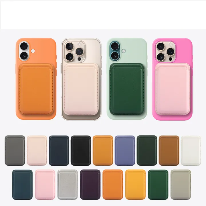 Magnetic%20Universal%20Leather%20MagSafe%20Wallet%20Card%20Holder%20Strong%20Hold%20Card%20Pocket%20for%20Iphone%20Samsung%20Xiaomi%20OPPO%20Motorola%20Google%20-%20Image%202