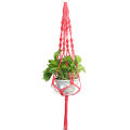 Nylon rope tassel flower pot hanging basket net knot rope bracket. 