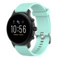 22mm Texture Silicone Wrist Strap Watch Band for Fossil Gen 5 Carlyle, Gen 5 Julianna, Gen 5 Garrett, Gen 5 Carlyle HR.