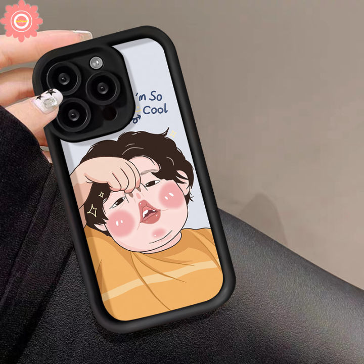 Cartoon%20Cute%20Funny%20Boy%20Girl%20Couples%20Creative%20Phone%20Case%20Compatible%20for%20IPhone%20XS%20MAX%2015%2011%2012%207%208%20Plus%2014%2013%2015%20Pro%20Max%206S%206%207%208%20Plus%20XR%20X%20SE%202020%20Angel%20Eyes%20Soft%20Cover%20-%20Image%202