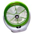 JOYKALY YG-718 Rechargeable 2400mAh Lithium Battery Strong Wind Portable Fan With LED Lamp. 