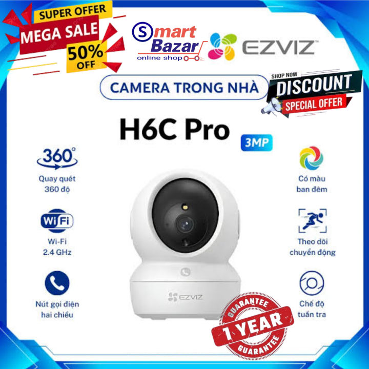 EZVIZ%20Indoor%20Hi%20Security%202K%201y%20warranty%20Smart%20color%20night%2033fit,360%20Degree,two%20way%20privacy%20protection,Motion%20Detection,Human%20shape%20&%20Loud%20Noise%20Detection,Sleep%20&%20Patrol%20mode%20Up%20to%20512Gb%20Type-C%203mega%20pixel%202K%20WIFI%20Smart%20Camera%20-%20Image%206