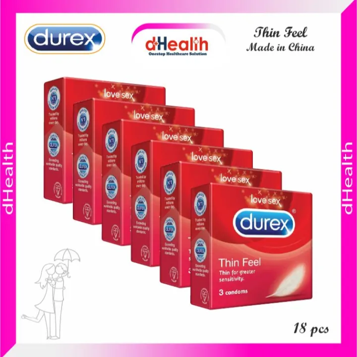 Durex Thin Feel Condom - Combo Pack - 18 pcs