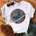 USSR CCCP Soviet Union Russia T Shirt Men Summer Top Funny Space Graphic Tees Russian Style T-shirt Hop Tshirt Male.