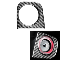 Carbon Fiber for Legacy 2010-2014 Engine Ignition Keyhole Panel Cover Trim Decal Interior Replacement Accessories.