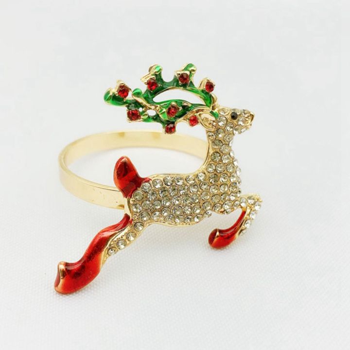8Pcs%20Christmas%20Napkin%20Rings%20-Napkin%20Holder%20Rings%20for%20Holiday%20Christmas%20Table%20Decoration%20Elk%20Napkin%20Buckle%20-%20Image%205