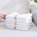 White Shirt Folding Board Plastic Folding Plate With Silk Ribbon Durable Clothes Organizer Board For Wardrobe. 