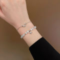 Exquisite Pink Bracelets For Women Cute Star Moon Bracelet Metal Chain Beads Bracelet Sister Girlfriend Podazz. 