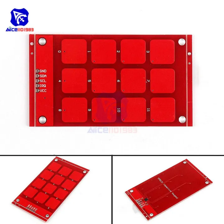 【happy one】CJMCU-122 Capacitive Touch Sensor Module Buttons Keyboard I2C Inter for Arduino