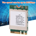 M.2 WIFI Card Network Card RTL8822BE Dual Band 2.4G/5G Interface Support for Bluetooth 4.2. 