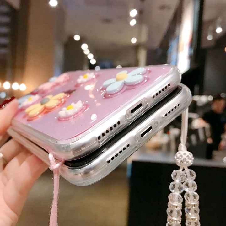 Girl%20lovely%20flower%20transparent%20phone%20case%20for%20iPhone%206%207%20plus%208%20se%20Pro%2011%2012%2013%20mini%20Promax%2011pro%20floral%20pink%20white%20back%20cover%20-%20Image%203